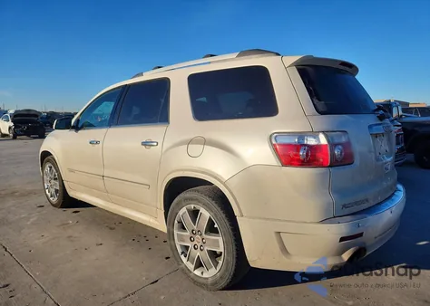 2012 GMC Acadia Denali из США, поврежденный, VIN 1GKKRTED2CJ202143